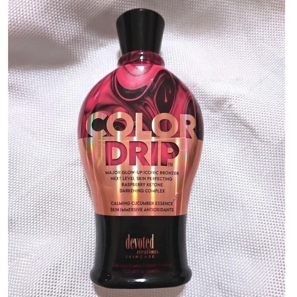 Devoted Creations Color Drip Major Glow-up Iconic BronzerTanning Lotion NEW